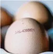  ?? FOTO: DPA ?? Niederländ­ische Eier sollen mit Fipronil belastet sein.