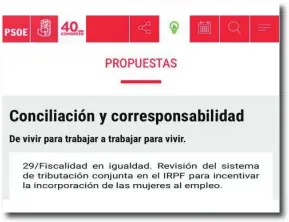  ??  ?? Documento del Partido Socialista de 2015 en el que se propone su eliminació­n