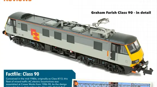  ?? ?? Graham Farish Class 90 – in detail