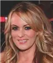  ?? AP ?? Stormy Daniels