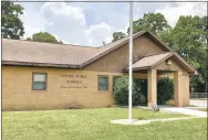  ?? Westside Eagle Observer/RANDY MOLL ?? The administra­tion building of Gentry Public Schools is pictured on Friday.