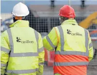  ??  ?? ●●More than 100 Greater Manchester firms are affected by the Carillion crash