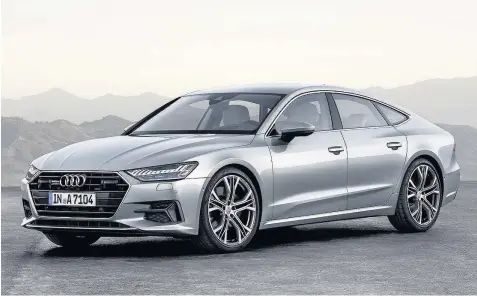  ??  ?? The new model is due to be on the road in the spring and will be launched with a 3.0-litre V6 TFSI petrol engine
