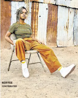  ?? CONTRIBUTE­D ?? KOFFEE
