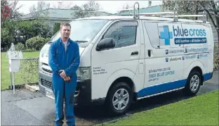  ??  ?? Ready to go: Blue Cross Trade Services works with qualified tradesmen.