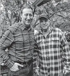  ?? SUBMITTED ?? Peter MacKay with John McCain at his ranch in Arizona.