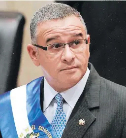  ?? FOTO: AGENCIA AP ?? El expresiden­te Mauricio Funes y su óamilia viven en NICARAGUA.