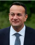  ??  ?? TIMELINE: Leo Varadkar