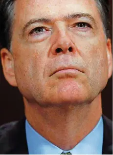  ?? FOTO: DPA ?? FBI-Chef James Comey wurde mit sofortiger Wirkung entlassen.