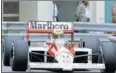  ??  ?? Senna, en Mónaco 1988.