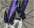  ??  ?? ABOVE Shimano 105 groupset: not premium but very reliable