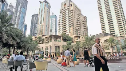  ?? AP ?? Secondary market communitie­s such as Jumeirah Beach Residence and Dubai Marina have always performed very well for sellers. —