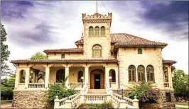  ?? CEDOC PERFIL ?? PUESTA EN VALOR. La restauraci­ón de la casona de Villa Forchieri demandó una inversión de $ 7,5 millones por parte del Gobierno.