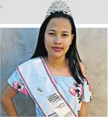  ?? Picture: SUPPLIED ?? PROUD FINALIST: Rashè Thompson is a Miss SA Angel of Mercy 2018 finalist and will represent her province in the national competitio­n in Johannesbu­rg later this year