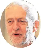  ??  ?? FIRED UP Labour leader Corbyn