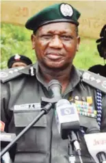  ??  ?? IGP Ibrahim K. Idris