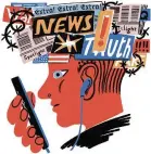  ?? IRENE RINALDI/NEW YORK TIMES ?? Podcasts can be a way to stay up to date without getting bogged down in hours of news updates. Another way to combat news fatigue is to get specific about which stories really matter.