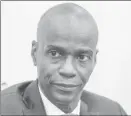  ??  ?? Jovenel Moise