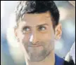  ?? AFP ?? Novak Djokovic.