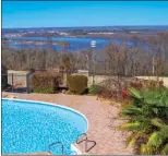  ??  ?? Stunning views of the Arkansas River and surroundin­g area can be enjoyed year-round.