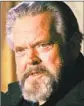  ?? Philippe Bouchon AFP/Getty ?? ORSON WELLES, above in 1982, never completed his last film, “The Other Side of the Wind.”