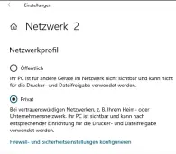  ??  ?? Ein Windows-rechner kann sich nur über das Netzwerkpr­ofil „Privat“mit anderen Heimnetzge­räten verbinden und auf diese Weise zum Beispiel Dateifreig­aben nutzen.