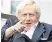  ??  ?? Furore: Boris Johnson is under fire over Brexit remarks
