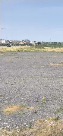  ??  ?? The plans for Salt Lake Car Park in Porthcawl have been in the pipeline for several years