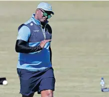  ?? BackpagePi­x ?? PROTEAS women’s coach Hilton Moreeng expects the conditions in India to be similar to Durban. | MUZI NTOMBELA