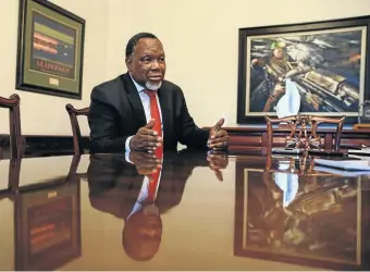  ?? / SIMPHIWE NKWALI ?? Former deputy president Kgalema Motlanthe’s Houghton branch wants him back in the ANC’s NEC.