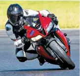  ??  ?? Jon Baud is an avid trackday user and loves the combinatio­n of useability and fun