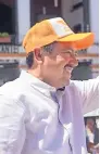  ?? ?? Mario Figueroa fue postulado por el partido naranja para buscar reelegirse en Taxco.