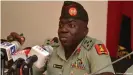  ??  ?? General Ibrahim Attahiru has been appointed chief of the Nigerian Army