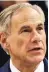  ??  ?? Governor Greg Abbott