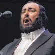  ?? FOTO: AFP ?? Sang eher selten nachts um vier: Luciano Pavarotti.