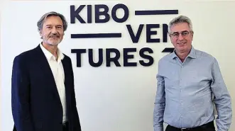  ?? ?? Pablo Campos, presidente de Oliver Wyman en España y Portugal, junto a Aquilino Peña, socio fundador de Kibo Ventures.