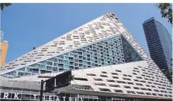  ?? RP-FOTO: RUHNAU ?? Das Wohnprojek­t Via 57 West hat Bjarke Ingels für New York City entworfen. Es hat 750 Wohnungen.