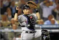  ?? MARK AVERY — THE ASSOCIATED PRESS ?? New York Mets catcher Paul Lo Duca reacts during a baseball game in Los Angeles, June 11, 2007. He begins latest racing analyst position today on Saratoga Live at Saratoga Race Course.