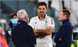  ?? Photograph: Massimo Pinca/Reuters ?? Gianluigi Buffon did not get to face Napoli in the end.