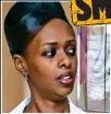  ??  ?? Activist Diane Rwigara attempted to stand against President Kagame – but nude pictures of her appeared on social media and officials rejected her bid