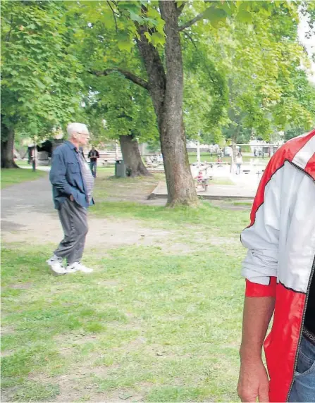  ??  ?? TILBAKE:
Dorothy Johnson har vaert i Norge og Telemark flere ganger. I år har hun tatt med sønnen Paul. De gleder seg