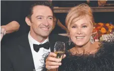  ?? Picture: GETTY IMAGES ?? Hugh Jackman and wife Deborra-lee Furness.