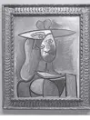  ?? ?? One of the paintings of Pablo Picasso can be found inside the Albertina museum.