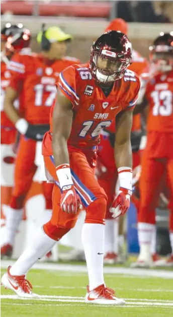  ?? LM OTERO/ AP ?? Courtland Sutton is among the wide receivers the Bears might be considerin­g in the second round.