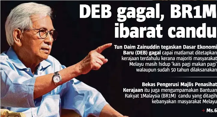 PressReader - Berita Harian: 2019-01-31 - DEB gagal, BR1M 