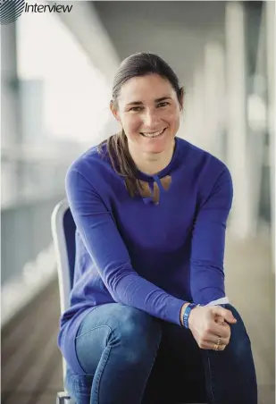  ??  ?? Storey first found success as a swimmer, winning five Paralympic gold medals by the age of 18. Her experience­s weren’t always happy, but they did lay the foundation­s for her success as a cyclist: ‘There were mistakes people had made with me that I...