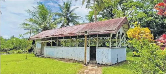  ?? Picture: NACANIELI TUILEVUKA ?? St Prisca Chapel is located behind St Mary’s Primary School in Labasa.
