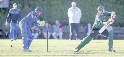  ?? Jackie Meredith ?? ●●Action from Rochdale’s T20 clash against Moorside