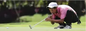  ?? CHANDRA SATWIKA/JAWA POS ?? TERBAIK: Pegolf Jose Suryadinat­a sedang membidik sasaran di hole 3 pada ajang 2nd Indonesia Elite Amateur Championsh­ip di Modern Golf Country & Club, Tangerang, kemarin.