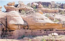  ?? RICK BOWMER/ASSOCIATED PRESS ?? The Moonhouse in McLoyd Canyon, near Blanding, Utah, is part of Bears Ears National Monument, designated Wednesday by President Barack Obama.